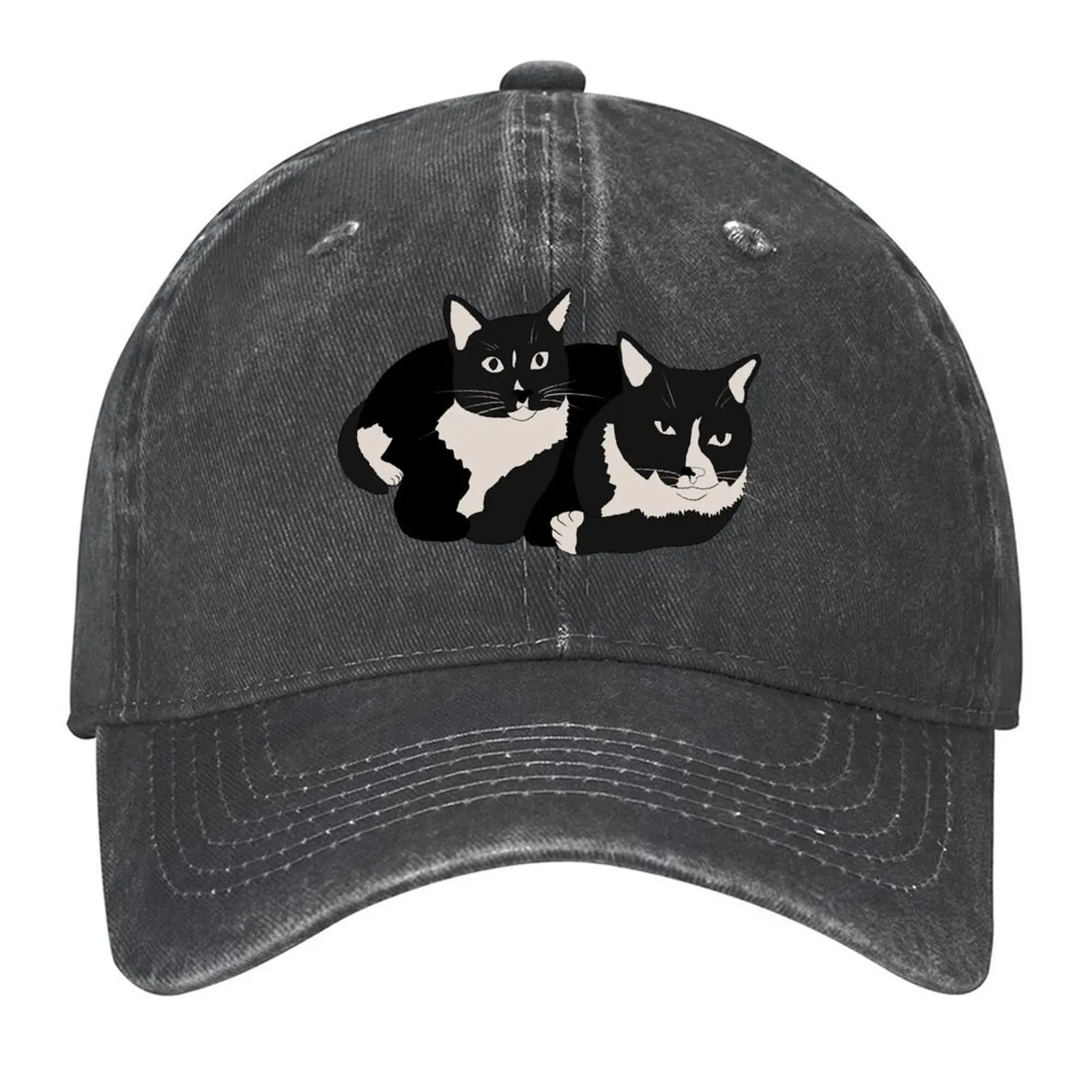 

Tuxies Baseball Cap sun hat Snapback Cap Hip Hop derby hat Ladies Men's