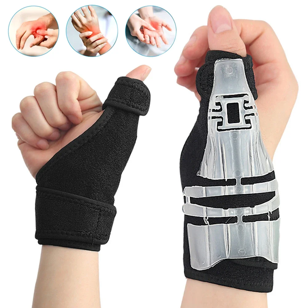 

1PCS Wrist Brace & Thumb Brace, Thumb Spica Splint for Tendonitis,Trigger Finger,Thumb Stabilizer with Plastic Plate Support