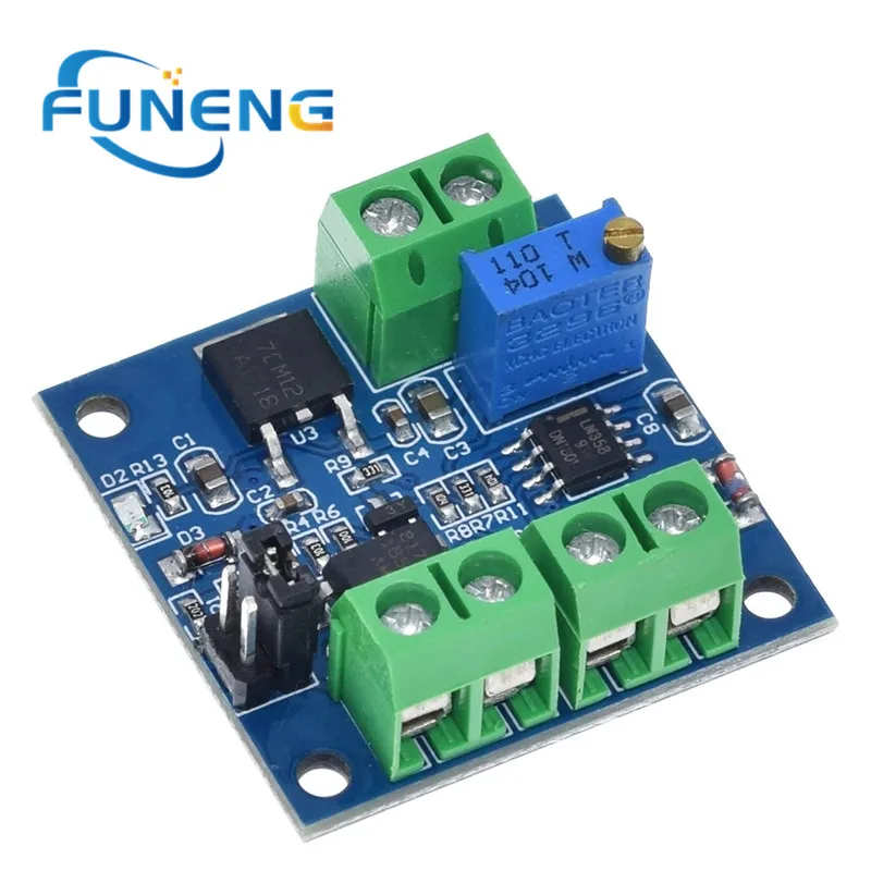 5 Stück pwm zu Spannungs wandler modul 0, 3-1, 5 zu 0-10V für plc mcu Digital-Analog-Signal pwm einstellbares Wandler-Leistungs modul