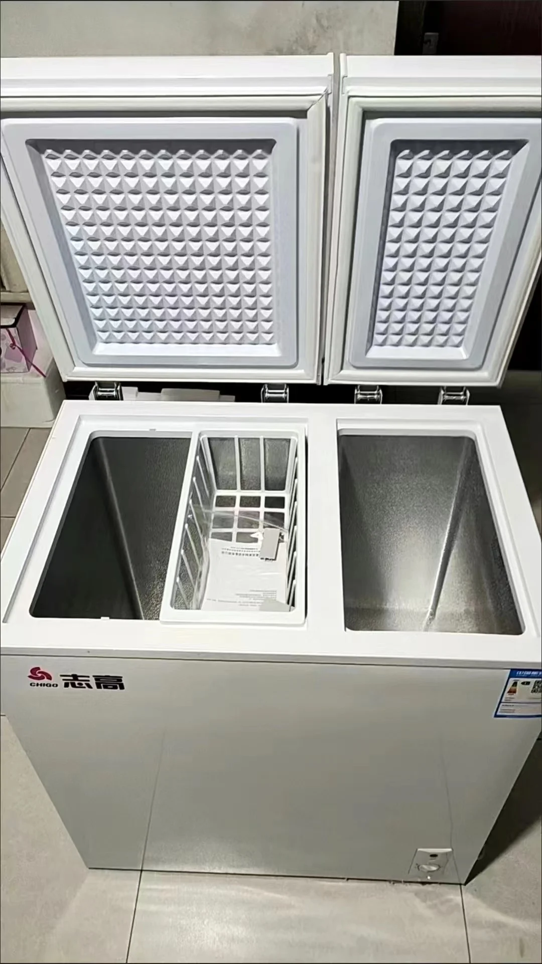 178L Popular Two-door Freezer Refrigerator with Large Capacity for Refrigeration and Freezing Fresh-keeping Refrigeration