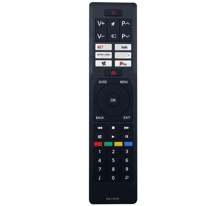 【B74A】Remplacer la télécommande RM-C3265 pour la télécommande TV LCD JVC RM-C3265