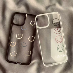 Lucky Side Smiling Face Phone Case For Samsung Galaxy S25 S24 S23 Ultra S24 Plus S25 FE A06 A16 A54 A35 A15 A55 A52 A34 5G Cover