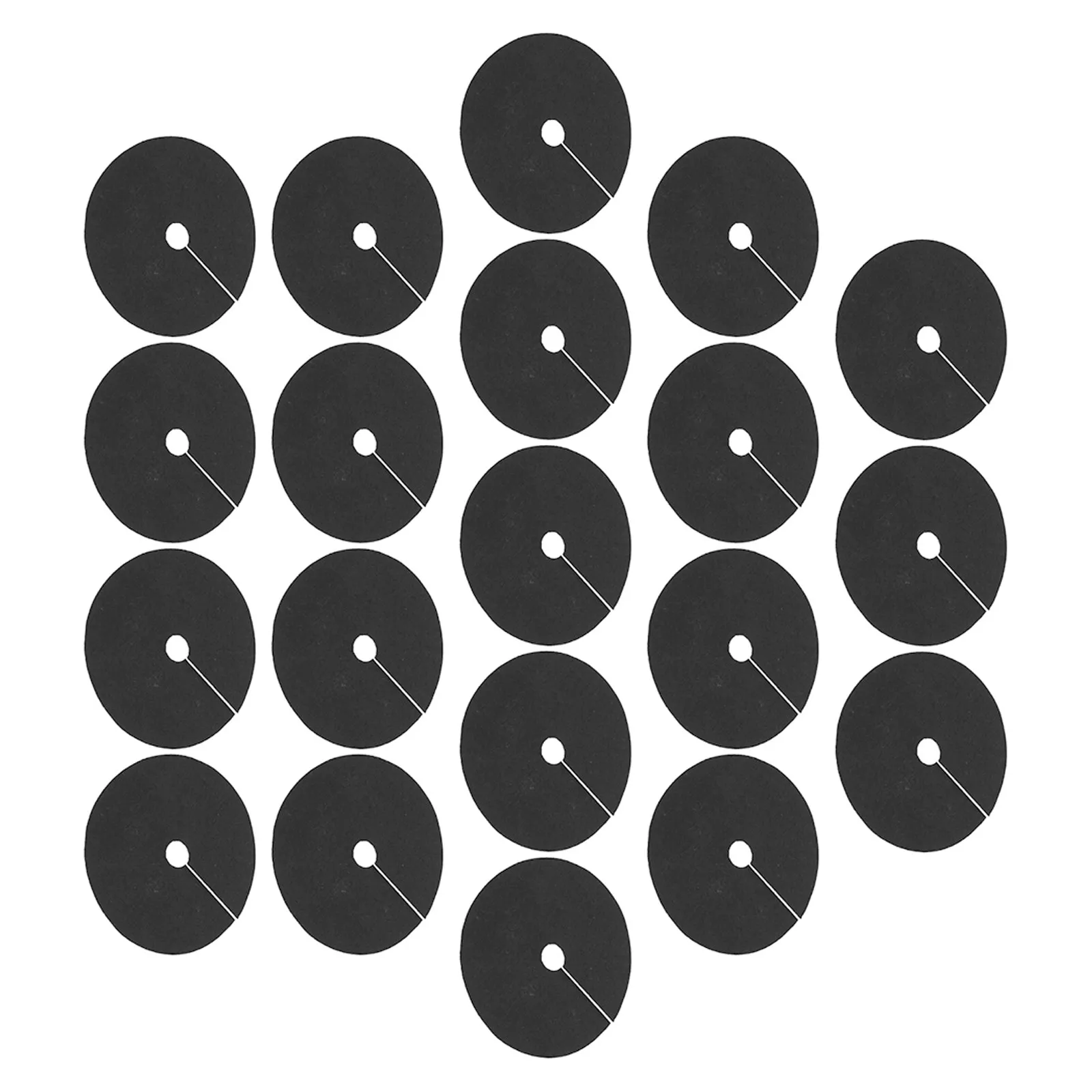 

40 шт. круглых защитных колец для деревьев из высокоплотного нетканого материала, предотвращающего рост сорняков, для использования в садах и садовниках