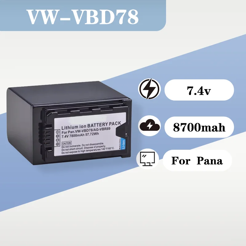 7.4V 8700Mah Rechar…