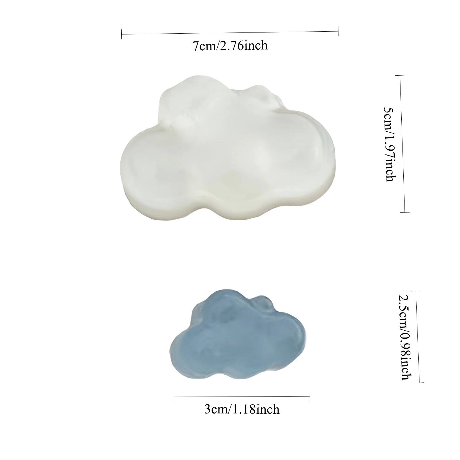 Lindos juguetes blandos de nubes, juguete para apretar brillante y suave, juguete antiestrés para relajarse las manos, regalos de Navidad, juguetes antiansiedad