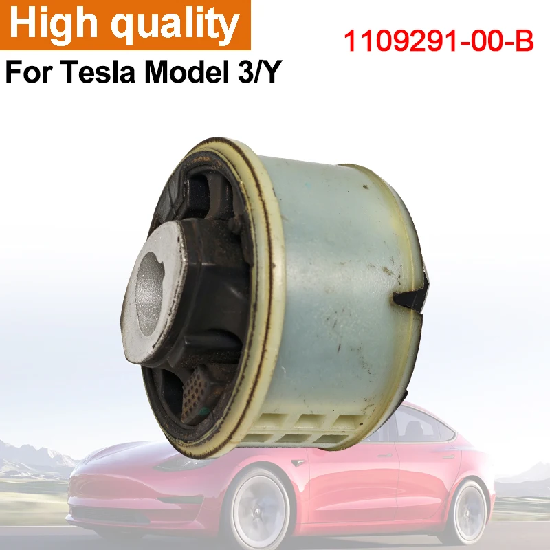 1109291-00-B Front Drive Unit Bushing For Tesla Model 3 2017-2023 Model Y 2020-2024 Dual Motor Front Motor Rubber Bushing