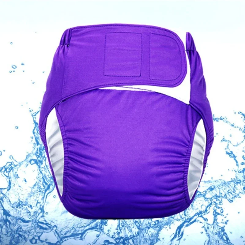

Reusable Adult Diapers Large Size Washable Cloth Diaper for Patients Elderly Men and Women Incontinence Pants