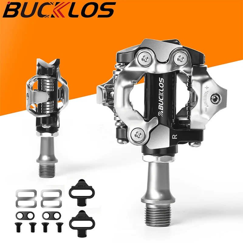 

Педаль BUCKLOS для горного велосипеда, без клипсов, SPD, с клипсой, для Shimano M8100/M9100/M8020