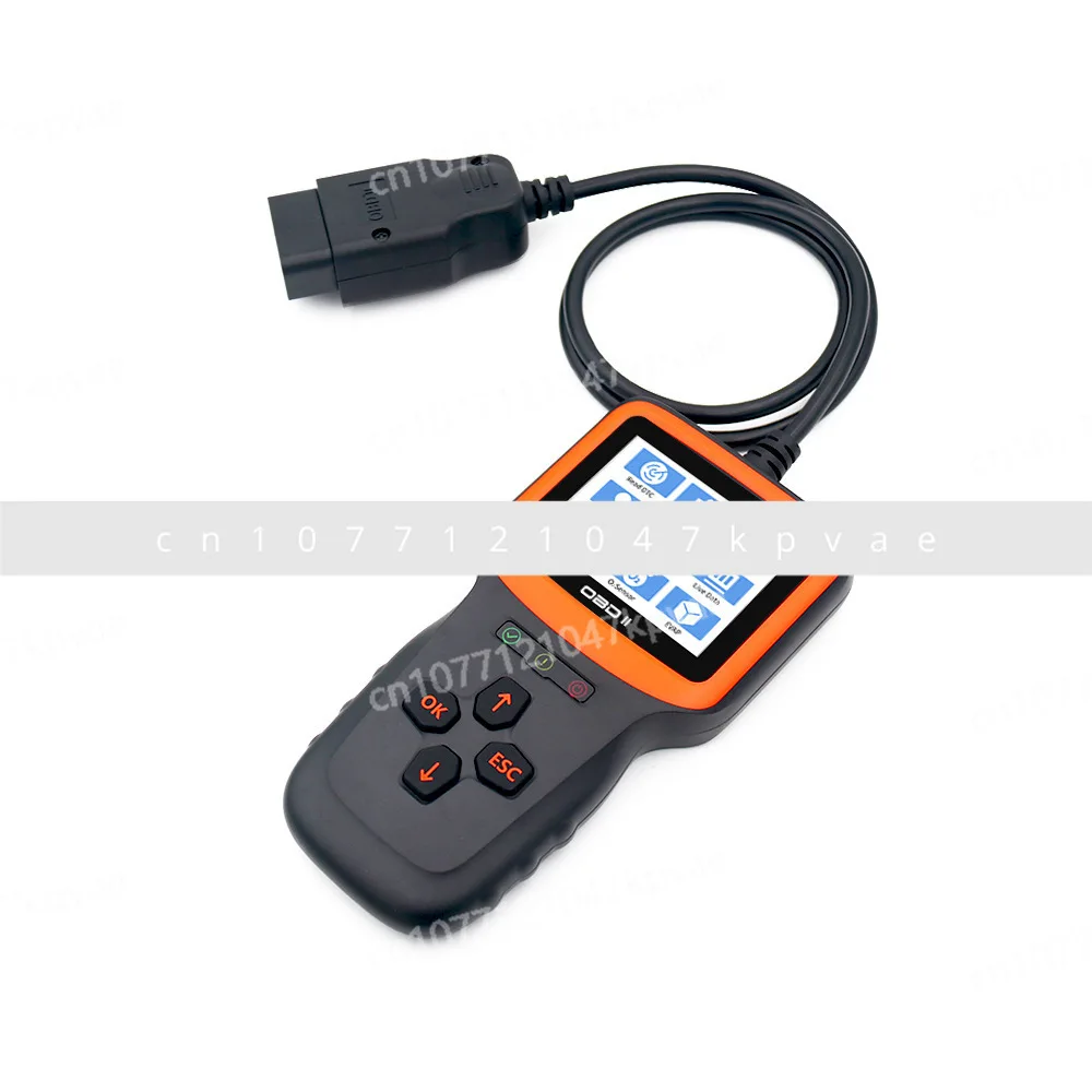 V317 OBD2 New Color Screen 8 Languages CE FCC Certification, Battery Voltage, Car Fault, Detector