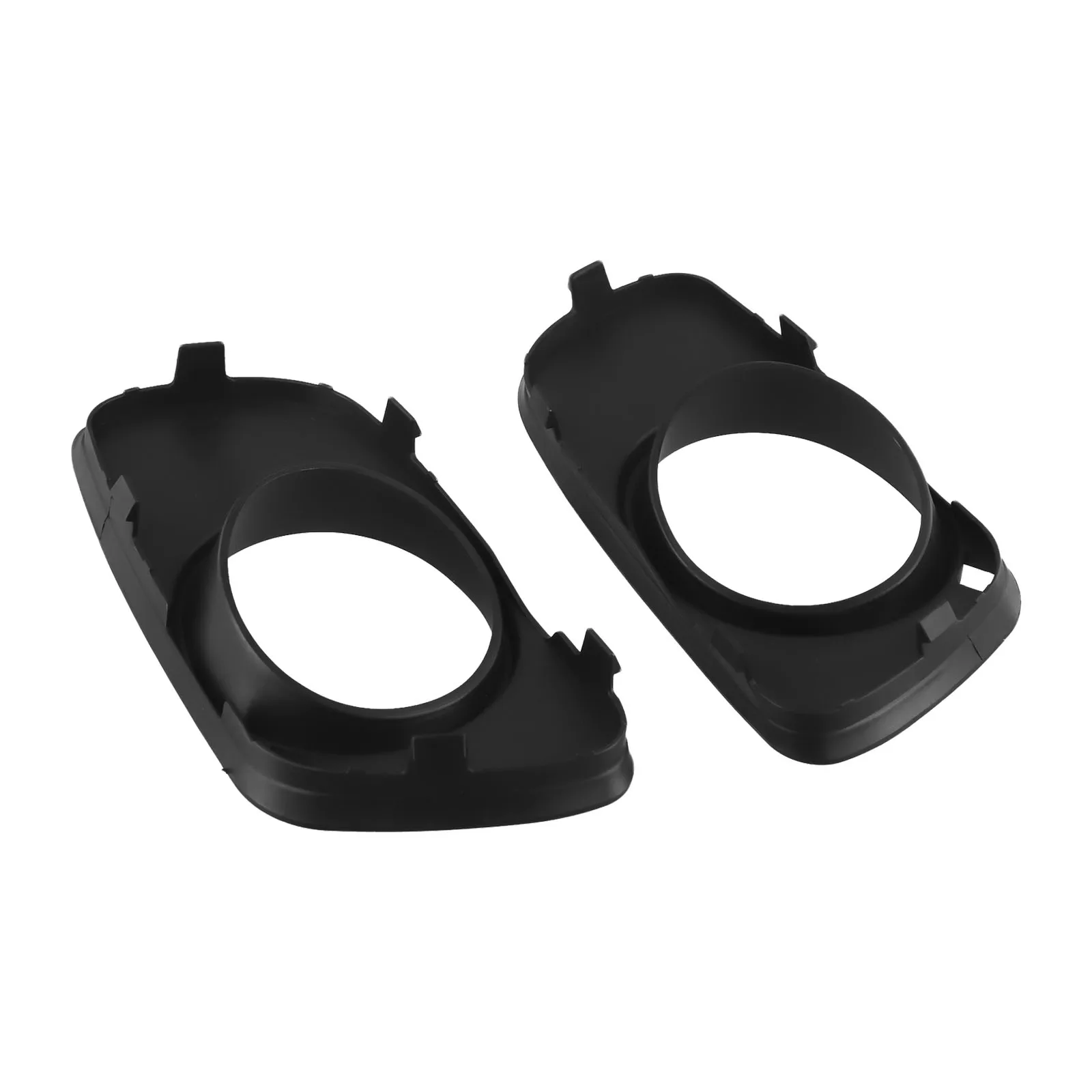 Picture 4: Fog Lamp Cover Fog Light Cover Replacement Installation Black ABS Material Easy To Install For Smart Car Models
