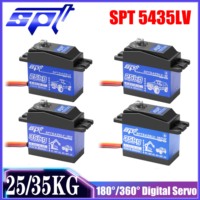 SPT 25KG 35KG 180°/360° Waterproof Metal Gear Digital Servo Large Torque 5435LV for RC Car Crawler SCX10 TRX4 Boat Drift Robot