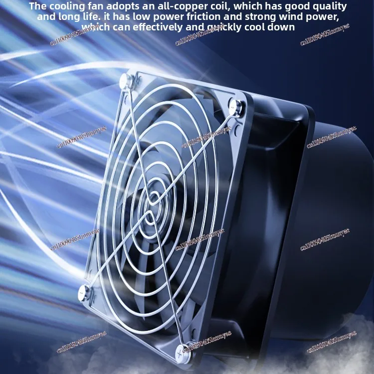 Industrial smoking instrument, solder exhaust fan, small with bracket, welding, suction and blowing dual-purpose
