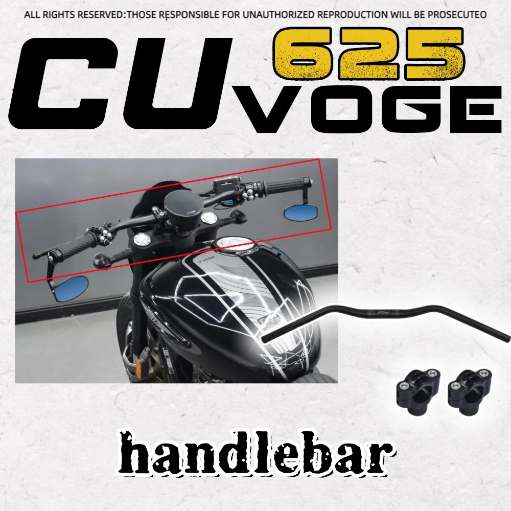 

For VOGE CU625 handlebar M handle Voge cu625 voge 625cu lowered forward handlebar accessories