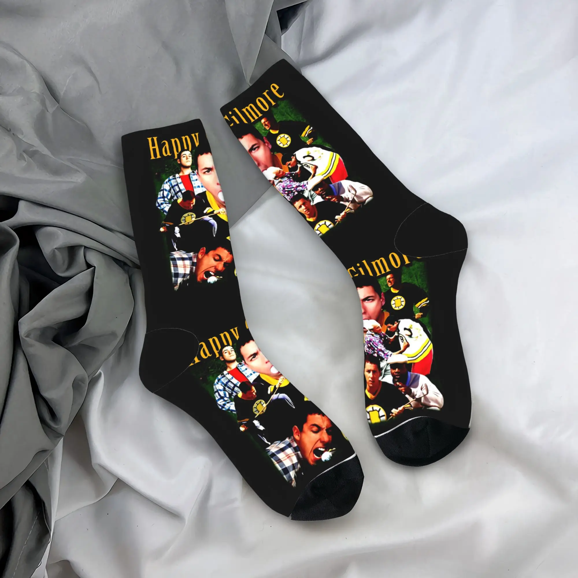 Happy Gilmore Movie Sokken Harajuku Kousen Herfst Anti Zweet Unisex Mannen Sokken Comfortabel Ontwerp Running Sportsokken