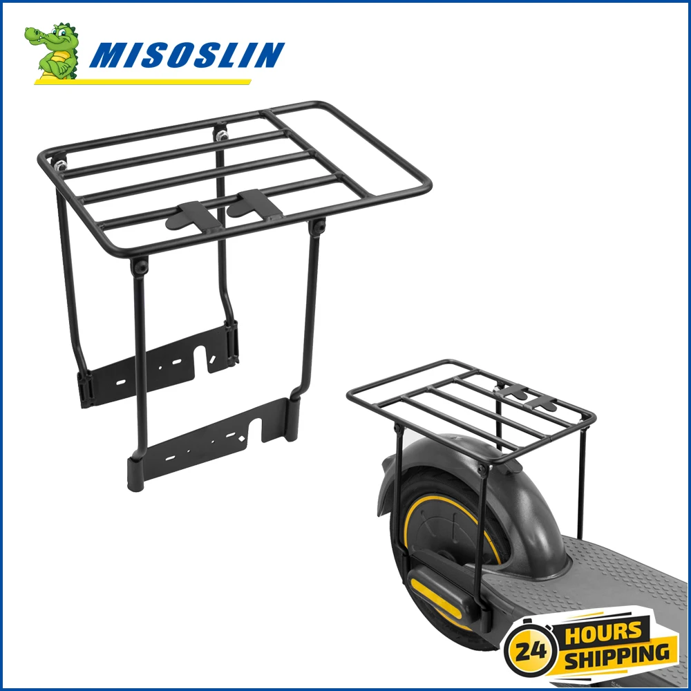 For Ninebot Max G30 G30LP/D Electric Scooter Folded Rear Rack Storage Shelf Luggage Cargo Rack Thicken Solid Steel Carrier Rack