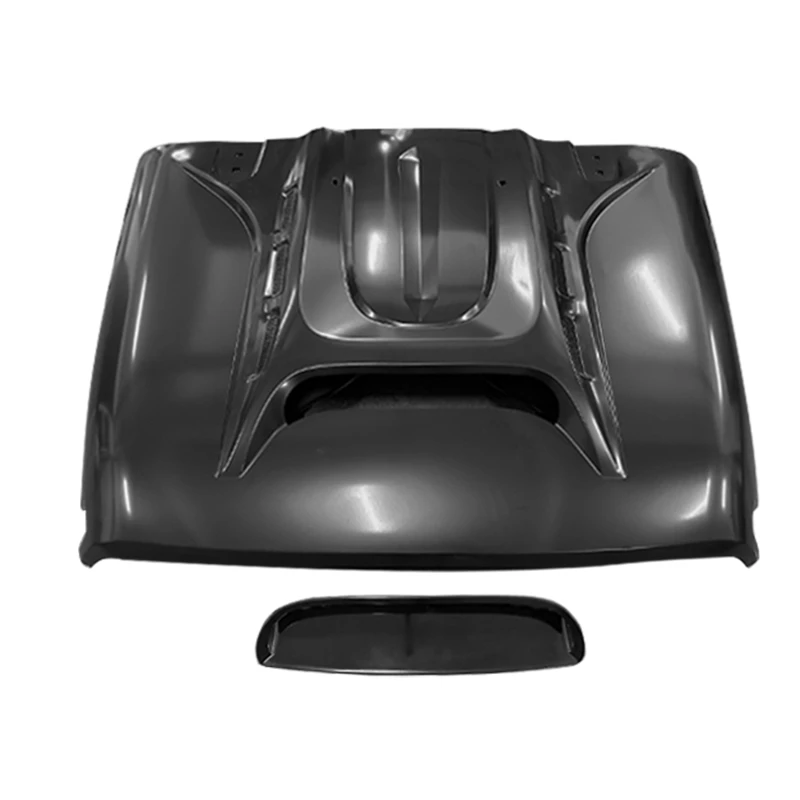 High Quality Steel Monster Engine Hood Cover Protector 4x4 Offroad Accessories Compatible With Wrangler JL Gladiator JT 2018+