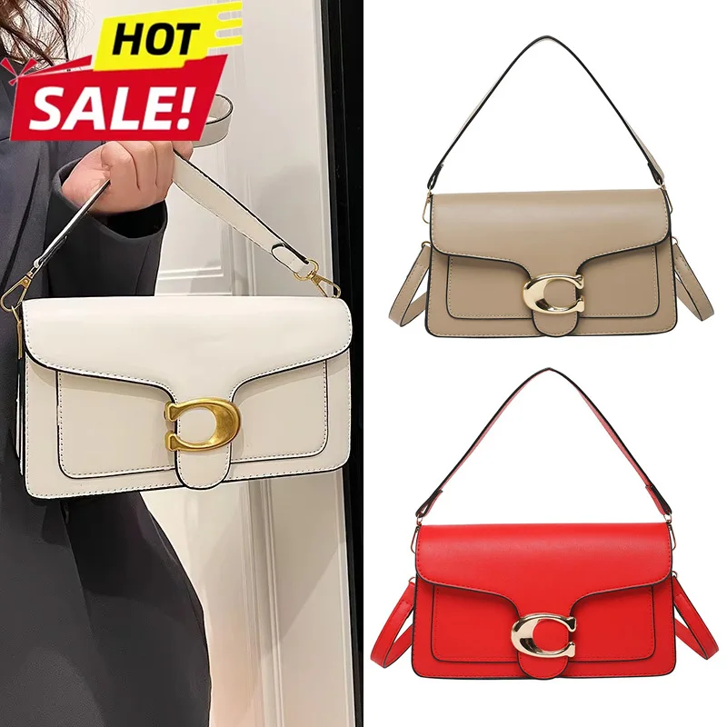 

Fashion Bags Women's Premium Texture Solid Color Simple And Versatile Small Square Bags Commuter Multi-compartment Shoulder Bags