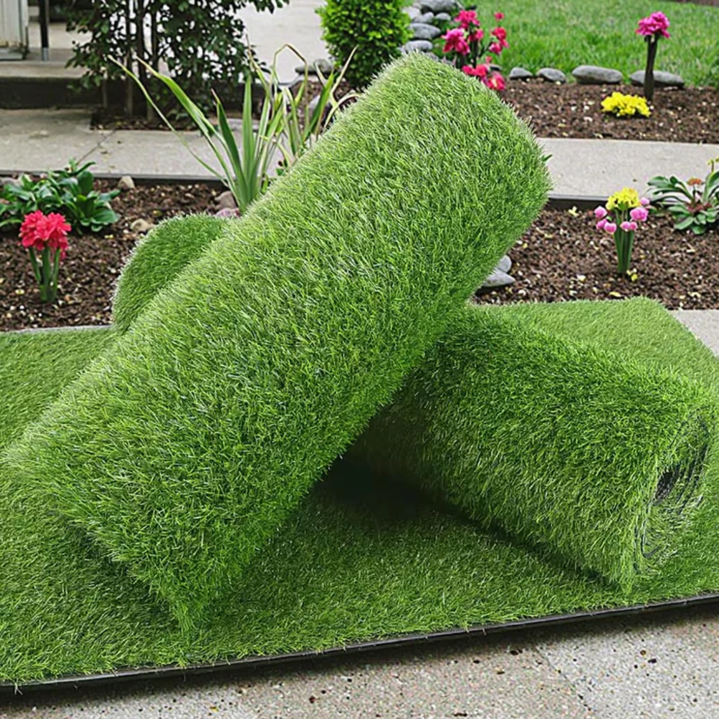 

Customize Artificial Grass Carpet Synthetic Grass Green Color Grass Artificial Turf For Garden