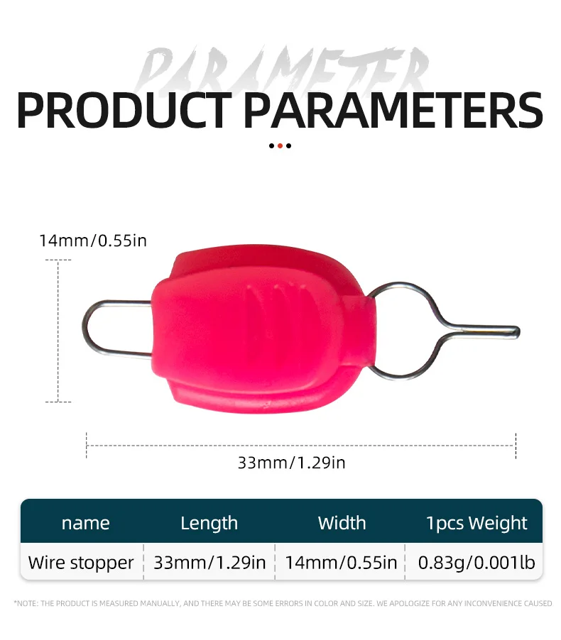 ShareShark 50 Stück/Beutel Angelschnurhalter Schnallenstopper Clip für Baitcasting-Rollen Pescaria Zubehör Pesca – Detail 2