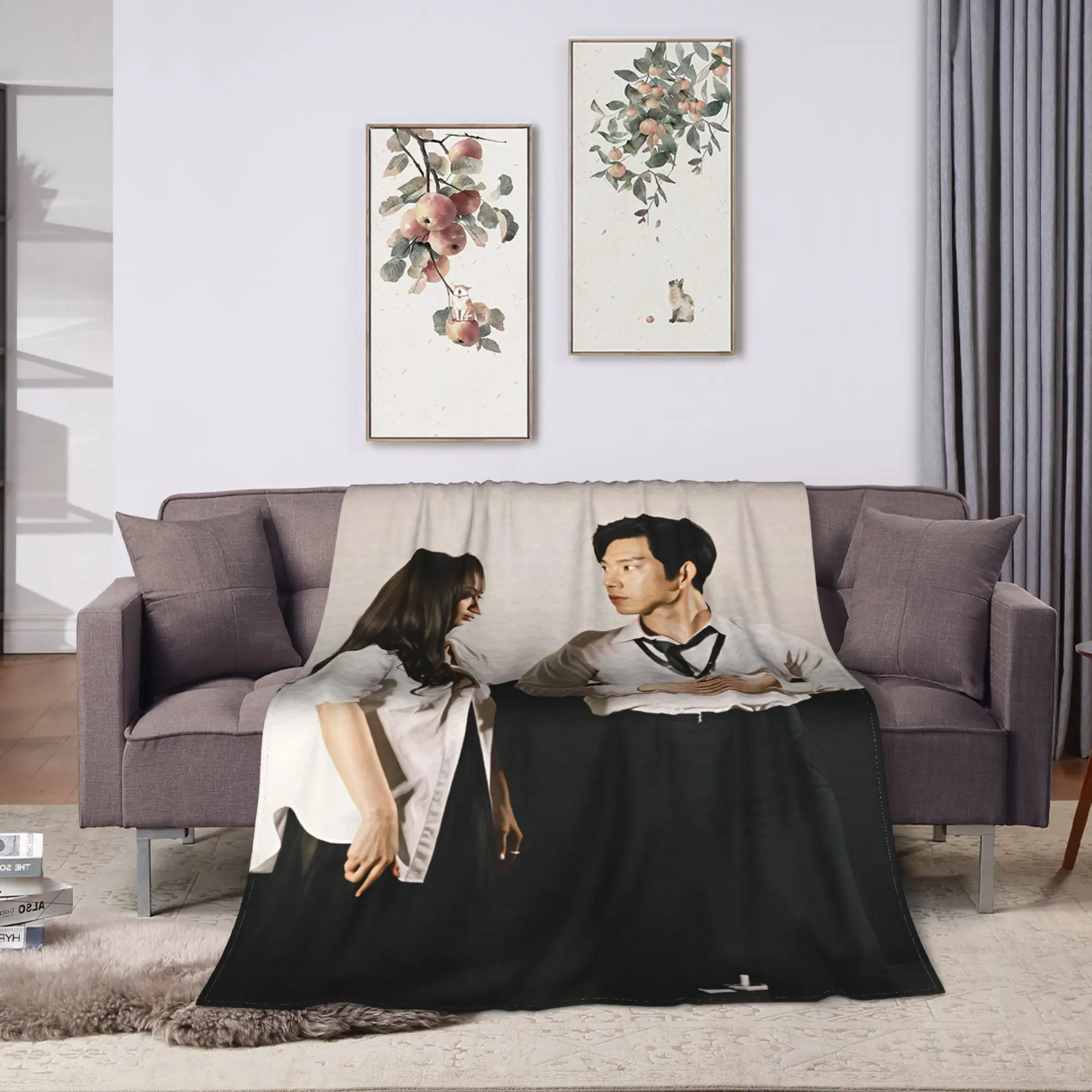 The Early Spring Blanket Quality Super Soft C Drama Bedding Throws Winter Girls Boys Couch Chair Comfortable Bedspread