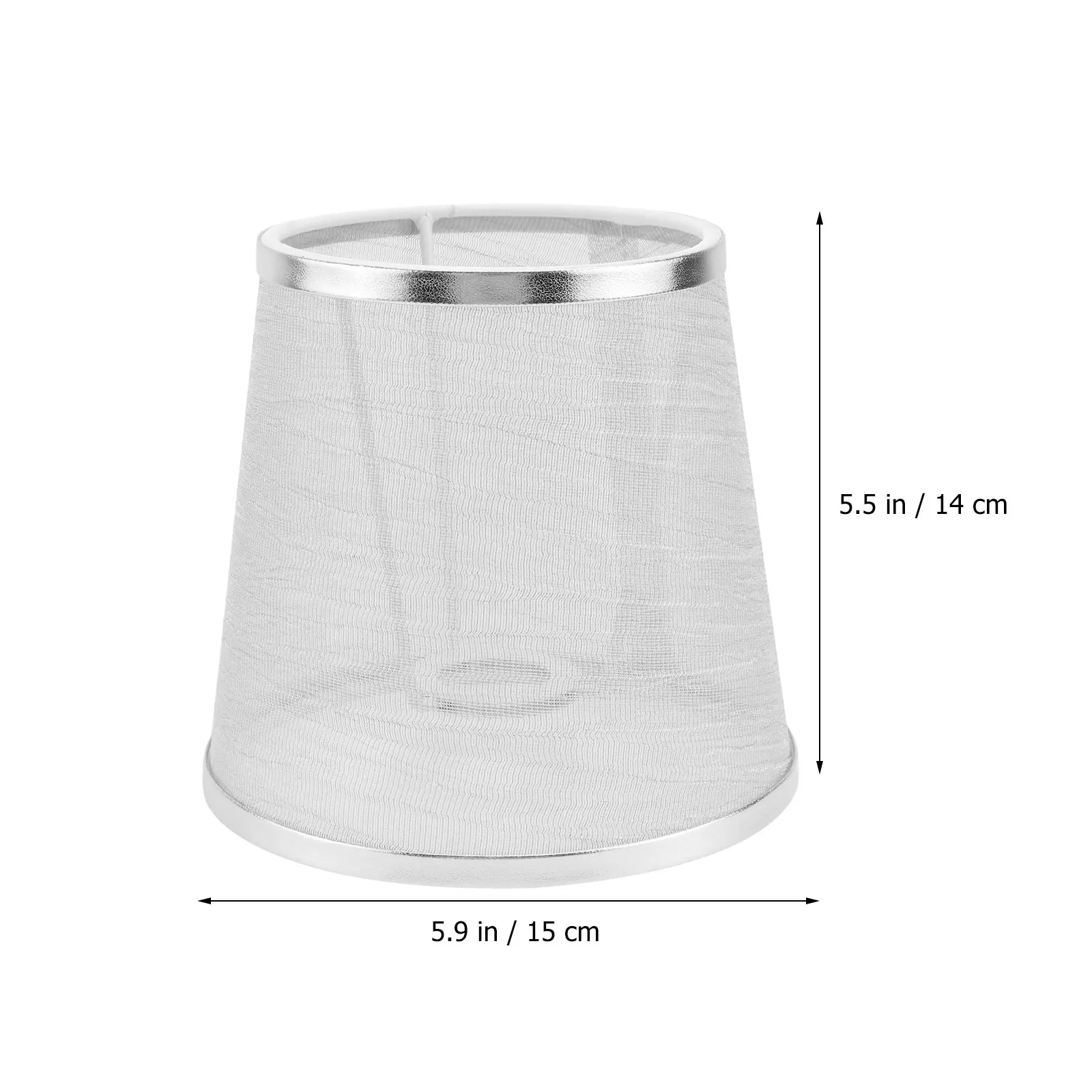 

1pc Transparent Cloth Lampshade Decorative Chandelier Cover For Kitchen Living Room Lamp Protective Cover Household Lighting