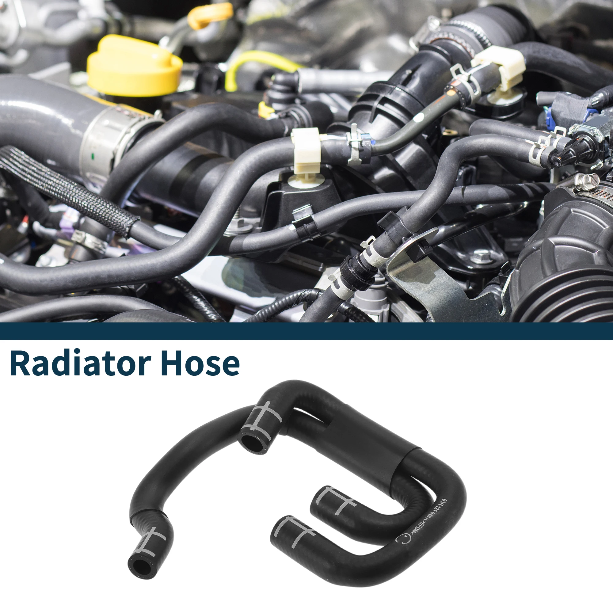 

UXCELL Шланг радиатора Шланг нагревателя Выпускной шланг радиатора Труба No 03H121049A Водопроводная труба