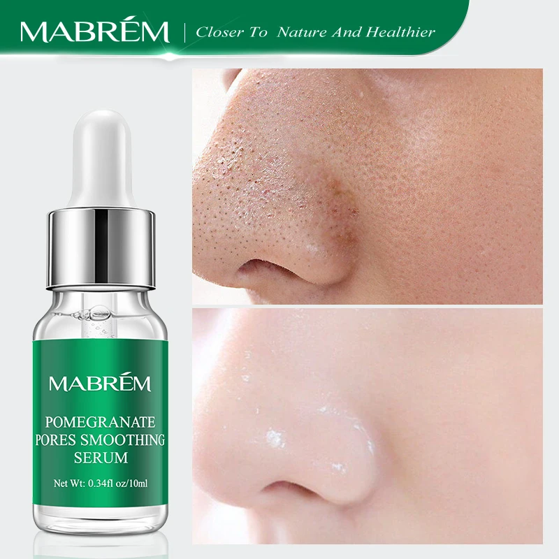 

MABREM Pomegranate Pores Smoothing Serum Hydrating Nourishing For Face Whitening Anti-Ageing Anti-Wrinkle Remove Fine Lines