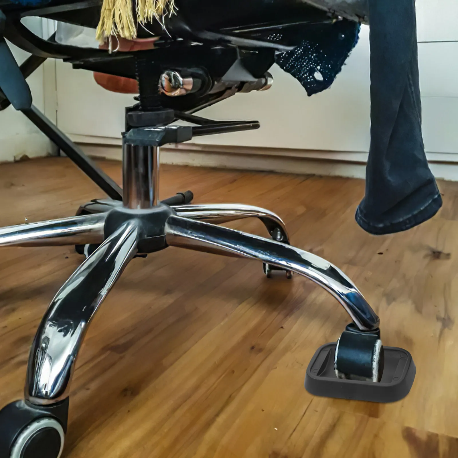 

Набор из 6 резиновых накладок для мебельных ножек, ограничители для колес стульев, защита для твердых полов и ковров, подставки для мебели