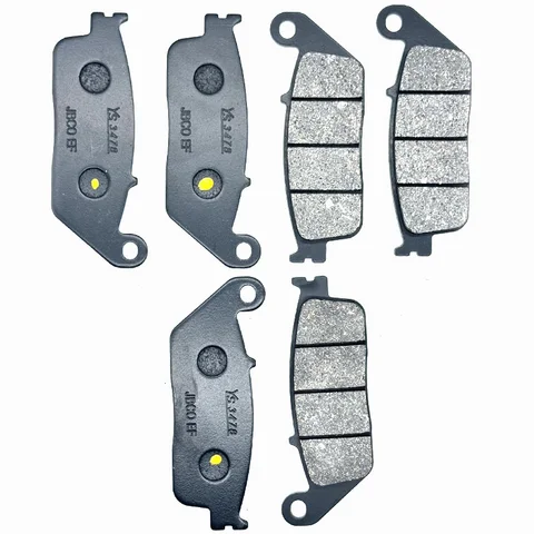 Передние и задние тормозные колодки мотоцикла для HONDA GL1500C Valkyrie 96-03 GL1500CD Valkyrie 01-03 GL1500CF Valkyrie Interstate 99-03