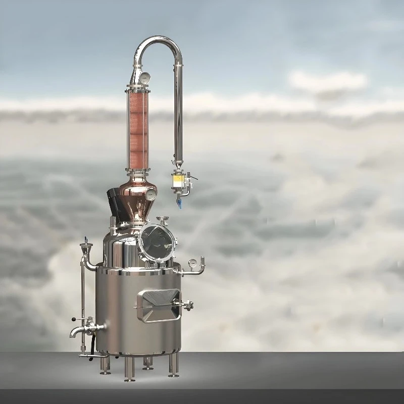 Machines Wine Making Equipment for Wineries Fully Automatic Steam Wine Making and Distilling Instruments