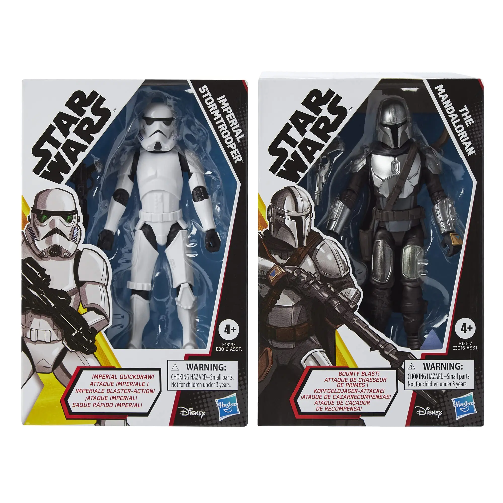 

Star Wars The Mandalorian The Rise of Skywalker Galaxy of Adventures Imperial Stormtrooper 5-Inch Action Figure Collectible Toys