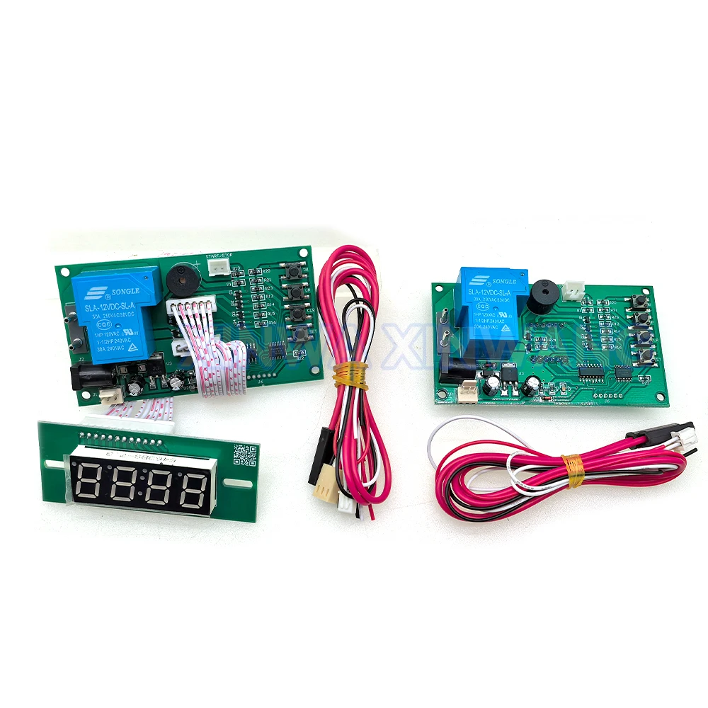 4-أرقام الموقت مجلس الوقت تحكم ل عملة متقبل تدليك كرسي المياه Tablero ممر صندوق ألعاب آلة بيع #1