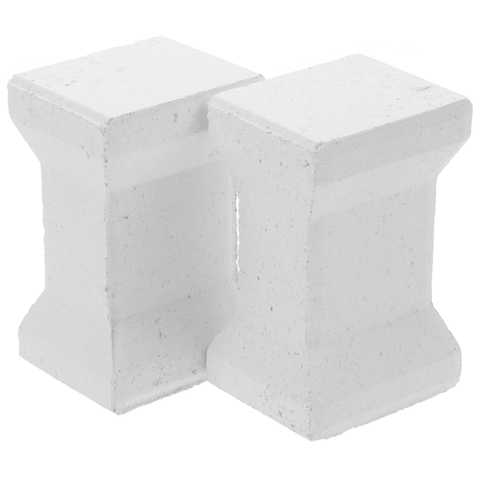 

2Pcs 9cm Ceramic Pillars Feet Electric Kiln Accessory Silicon Carbide Support Pottery DIY Tool Temperature Resistance Shed Board