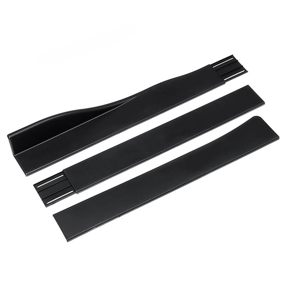 For Dodge Charger RT SRT SXT 6PCS 2.2m Car Universal Side Skirt Extension Rocker Plate Lip Separator Bumper Body Kit Accessories