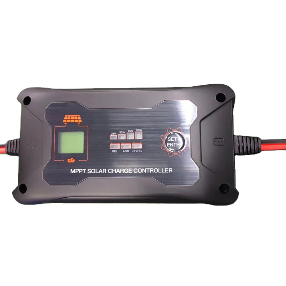 M2420P 300W 600W Solar Input Charge Controller With Portable Design For Camping RVs