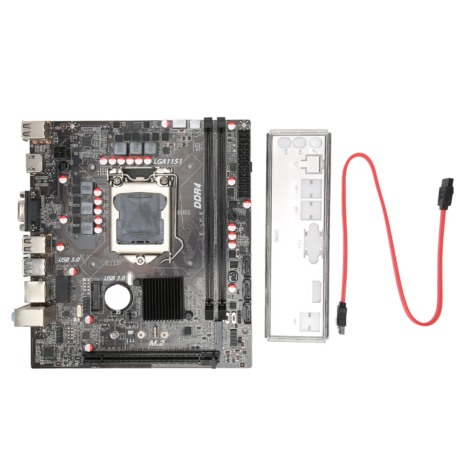 H310BB4 Desktop Computer Motherboard Dual Channel DDR4 M.2 PCIeX16 SATA3 USB3 H310BB4 Motherboard for Intel 6 7 8 9 Gen for Core