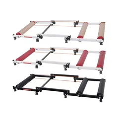 Bike Trainer Riding Platform Balanced Bicycle Foldable Silent Roller Training Platform Aluminium Alloy For Bike Riding Training
