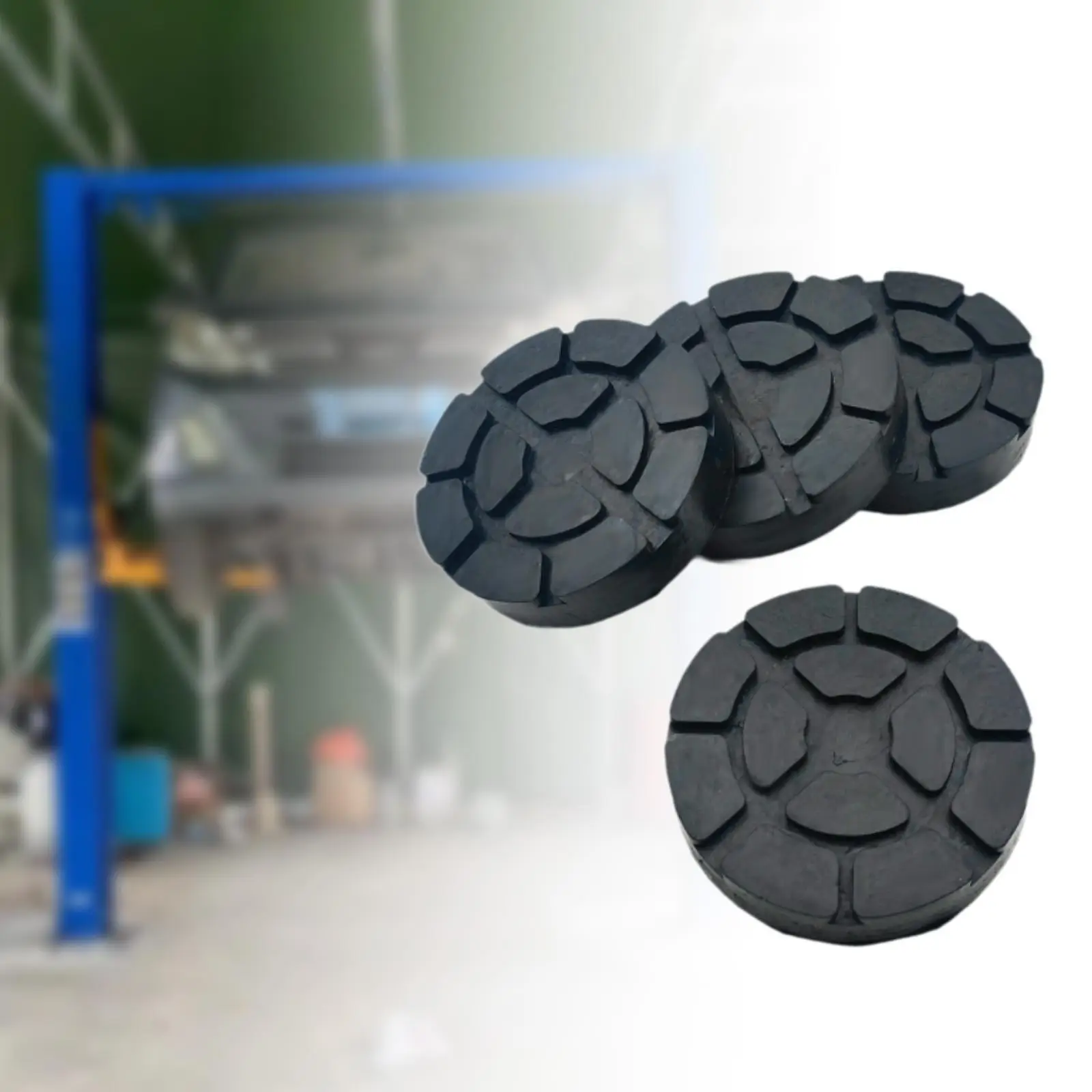 4x Car Lift Pads Rubber Arm Pads Heavy Duty Weld Jack Adapter Protectors Car Lift Truck Hoist Accessories