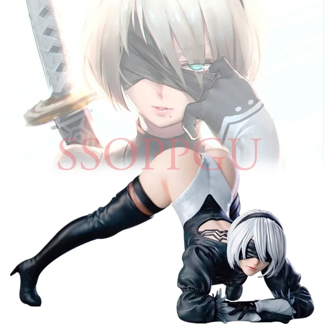 1/4 NieR: Automata Figure Yorha No. 2 Type B 2B Anime Girl PVC Action Figure Toy Game Statue Adult Collection Model Doll Gift