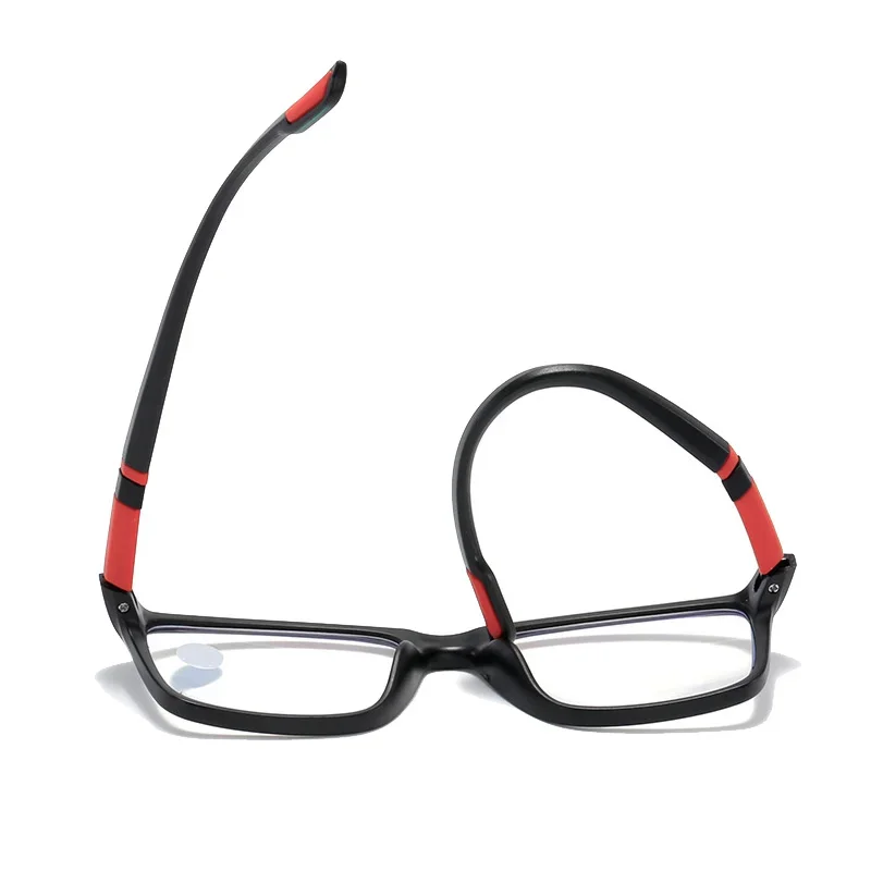 Presbyopic Glasses For Women Comfortable Anti Blue Light Glasses Square Frame Men Reading Glasses Vision Protection +1.5 ... 4.0
