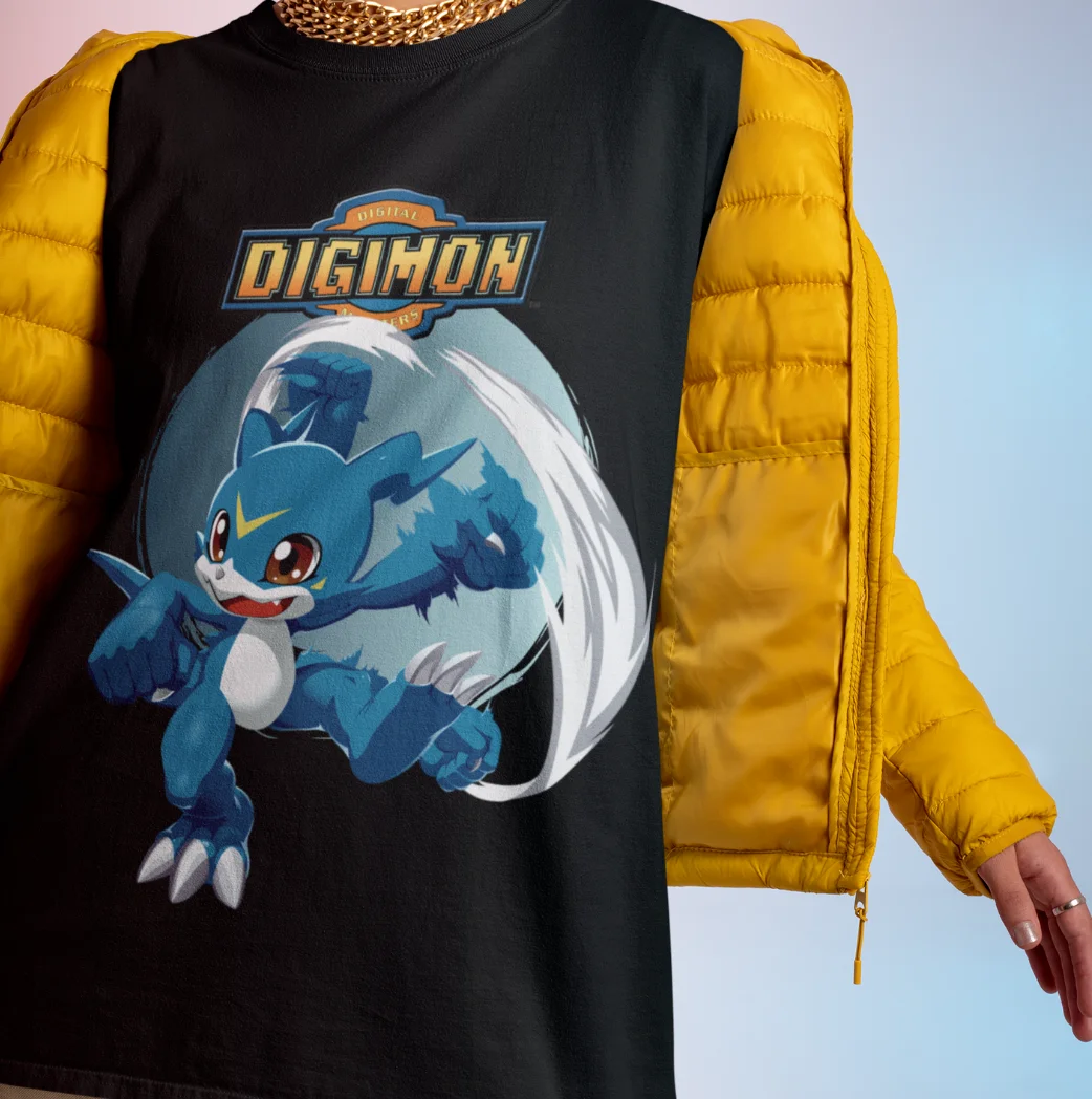 Veemon Shirt Digimon Anime T-Shirt ExVeemon Tshirt Aero Veedramon Examon Tee ALL