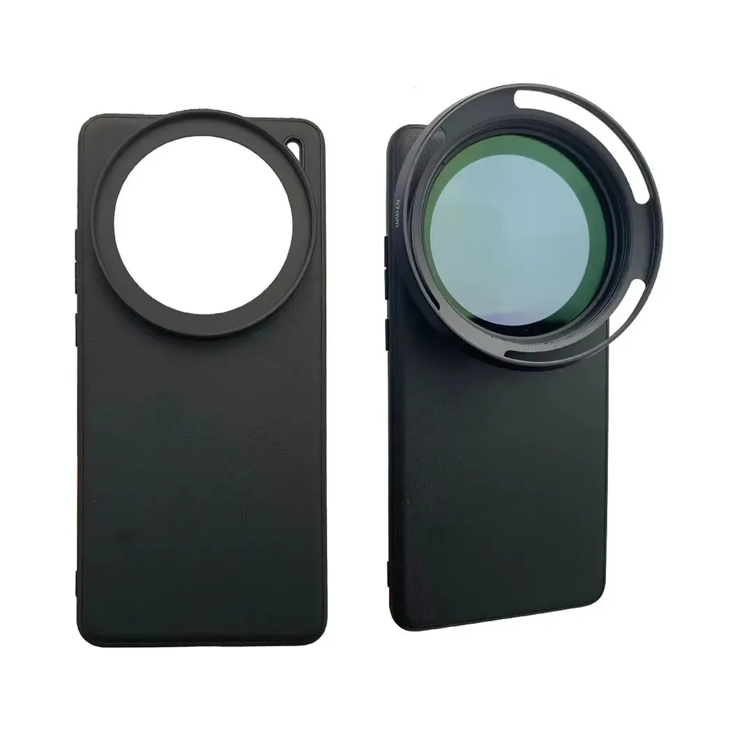 For Vivo X200 Pro Mini 67MM Thread Interface Filter Ring Adapter Phone Case For Universal ZOMEI Kase Nisi CPL VU Star ND Filter