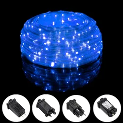 150M Guirnaldas Decoraciones Navideñas 2025 Festoon Led Light Impermeable IP67 Año Nuevo 2025 Fairy Lights Street Garland Invierno para Navidad / Bodas / Al aire libre / Fiesta / Habitación / Hogar / Decoración de jard