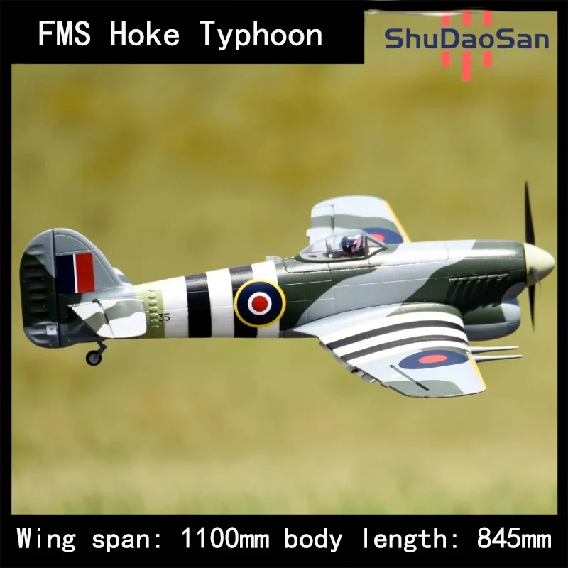 

Fms 1100mm Hawke Typhoon Wwii Image True Aircraft Model Assembled Fixed Wing Electric Remote Control Model Foam Aircraft