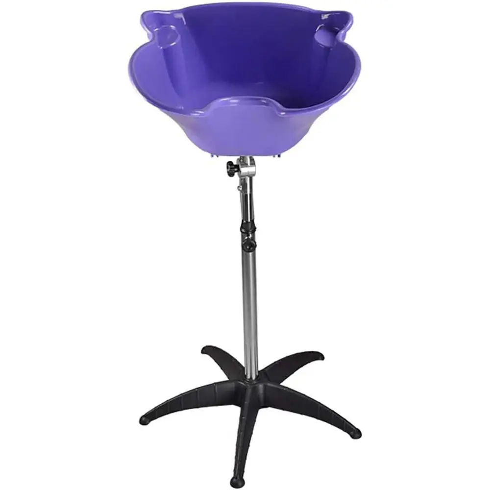 

Portable Height-Adjustable Shampoo Tray with Deep Basin for Home and Salon Use