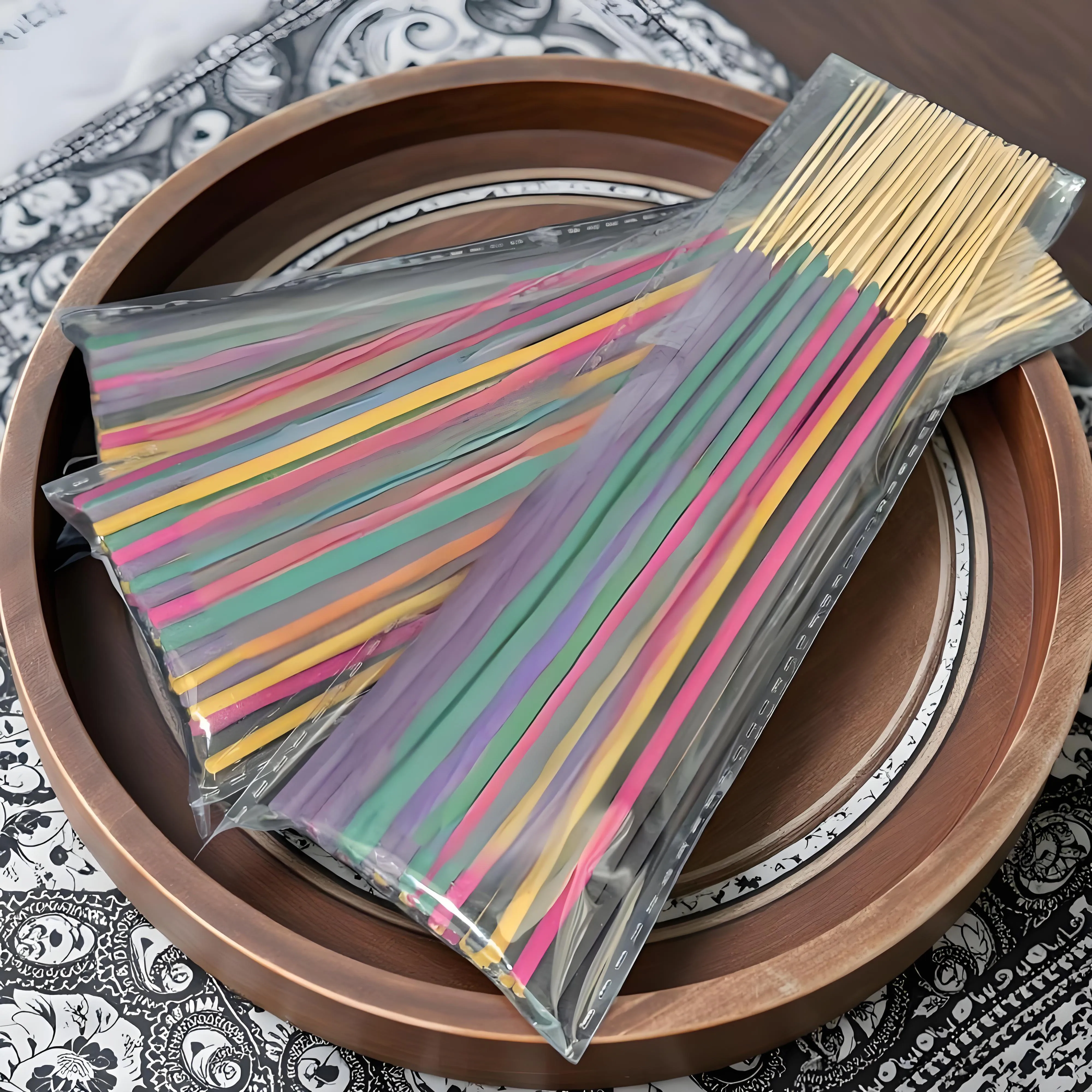 50/100/200/400 قطعة، أعواد البخور الممتازة، النكهات: زهر الكرز، الياسمين، النعناع، الفانيليا، الورد، الخزامى، خشب الصندل، الأوكالبتوس، أسلوب البوب، الفن الأدبي، مناسبة للأماكن الداخلية والخارجية واليوجا وغيرها من الأماكن