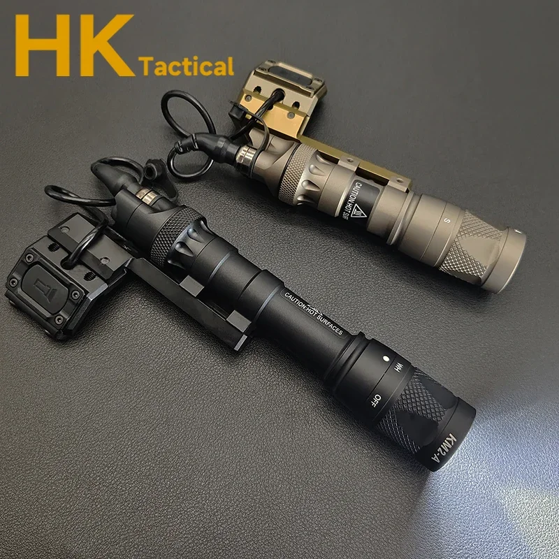 M300V M600V Flashlight Tactical Hunting Weapon CNC Metal Scout Light with ModButton Pressure Switch 20mm Picatinny Rail Mount