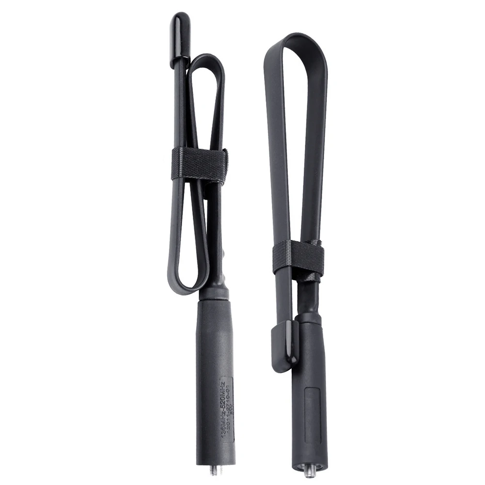 Foldable Outdoor Radio VHF UHF Dual Band Walkie TalkieBoost SMA Female Durable Antenna Flexible For Baofeng UV-5R/82