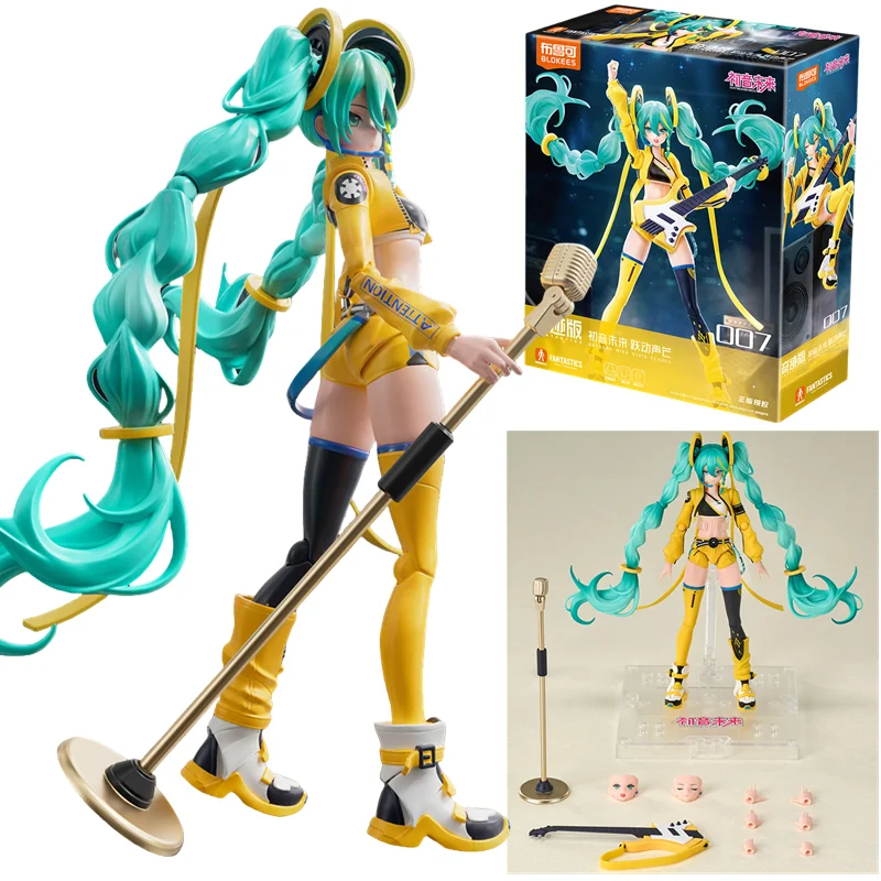 Blokees 初音ミク 17th モデリングさくらミク歌手アクションフィギュア