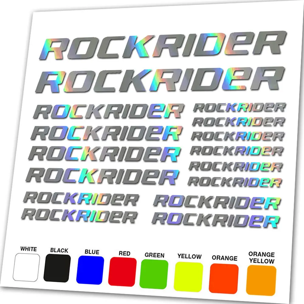 Сменная виниловая наклейка на раму велосипеда для ROCKRIDER